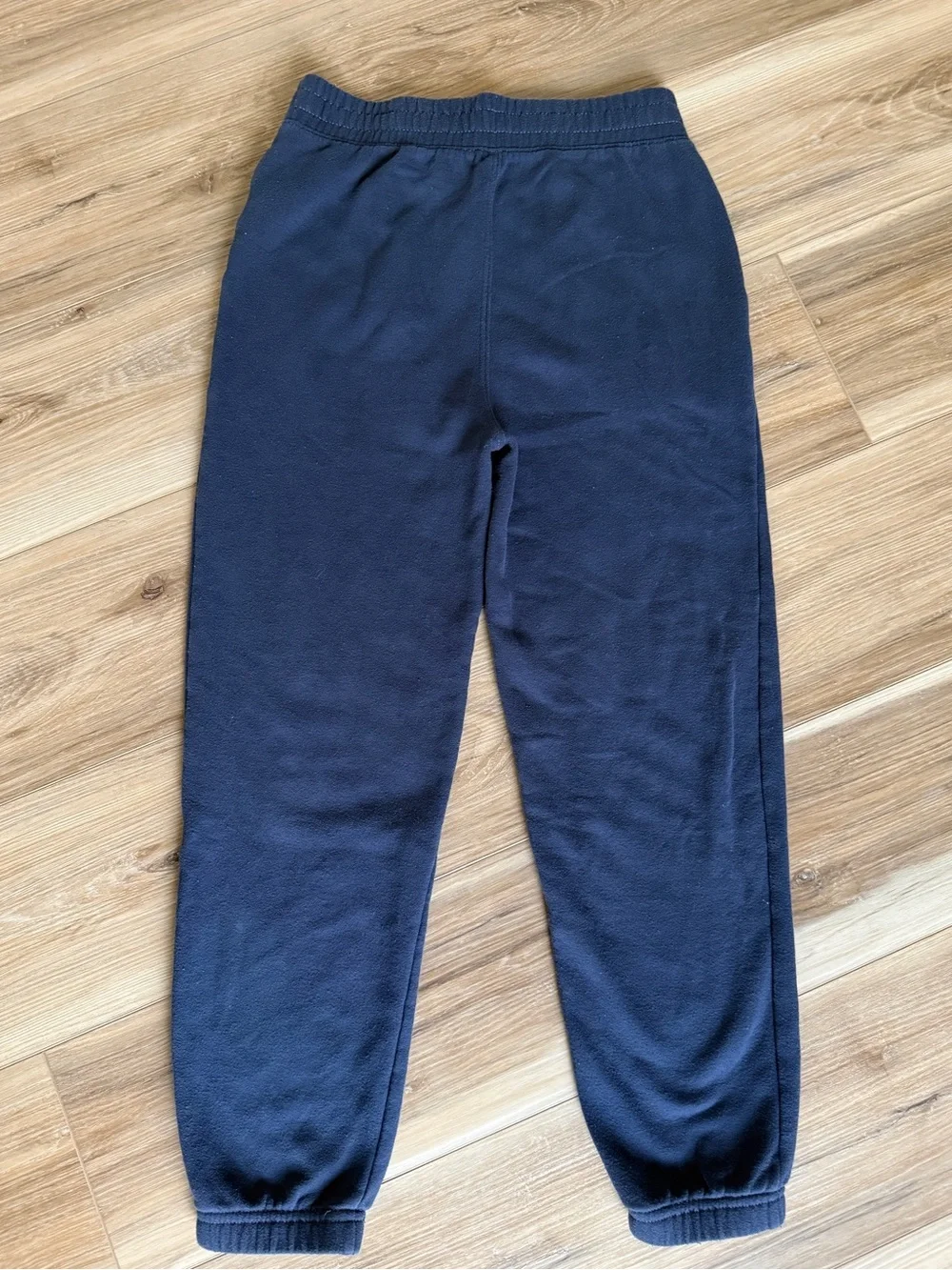 Abercrombie Kids Girls Jogger Sweatpants Fleece Drawstring Navy Blue 11/12